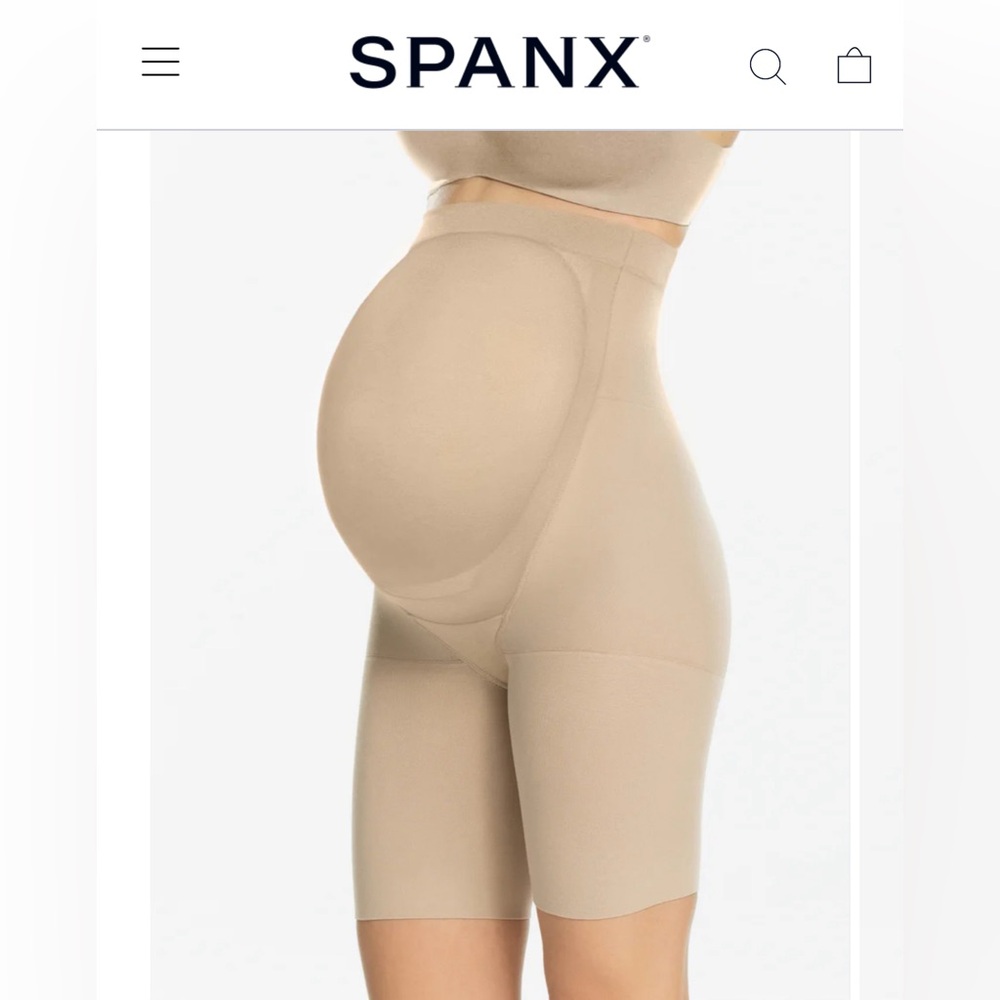 SPANX Mama Shaping Mid-Thigh Short (Bare size B)